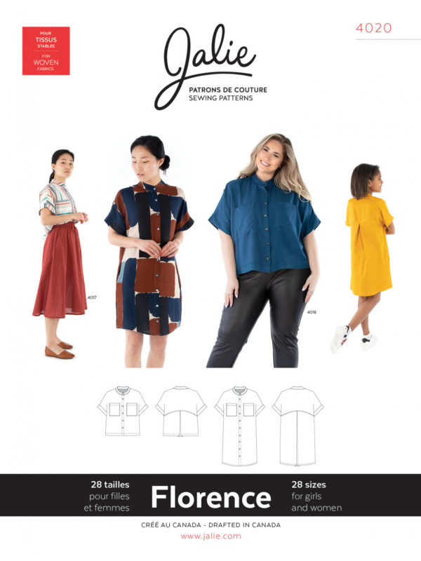 Jalie Florence Shirt & Shirtdress #4020