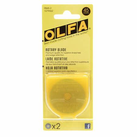 Olfa 45mm Replacement Blade 2/pk