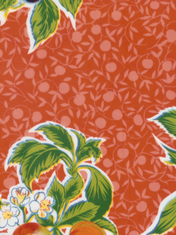 Oilcloth - Poly/Cotton Vinyl - Summer Fruit - Red