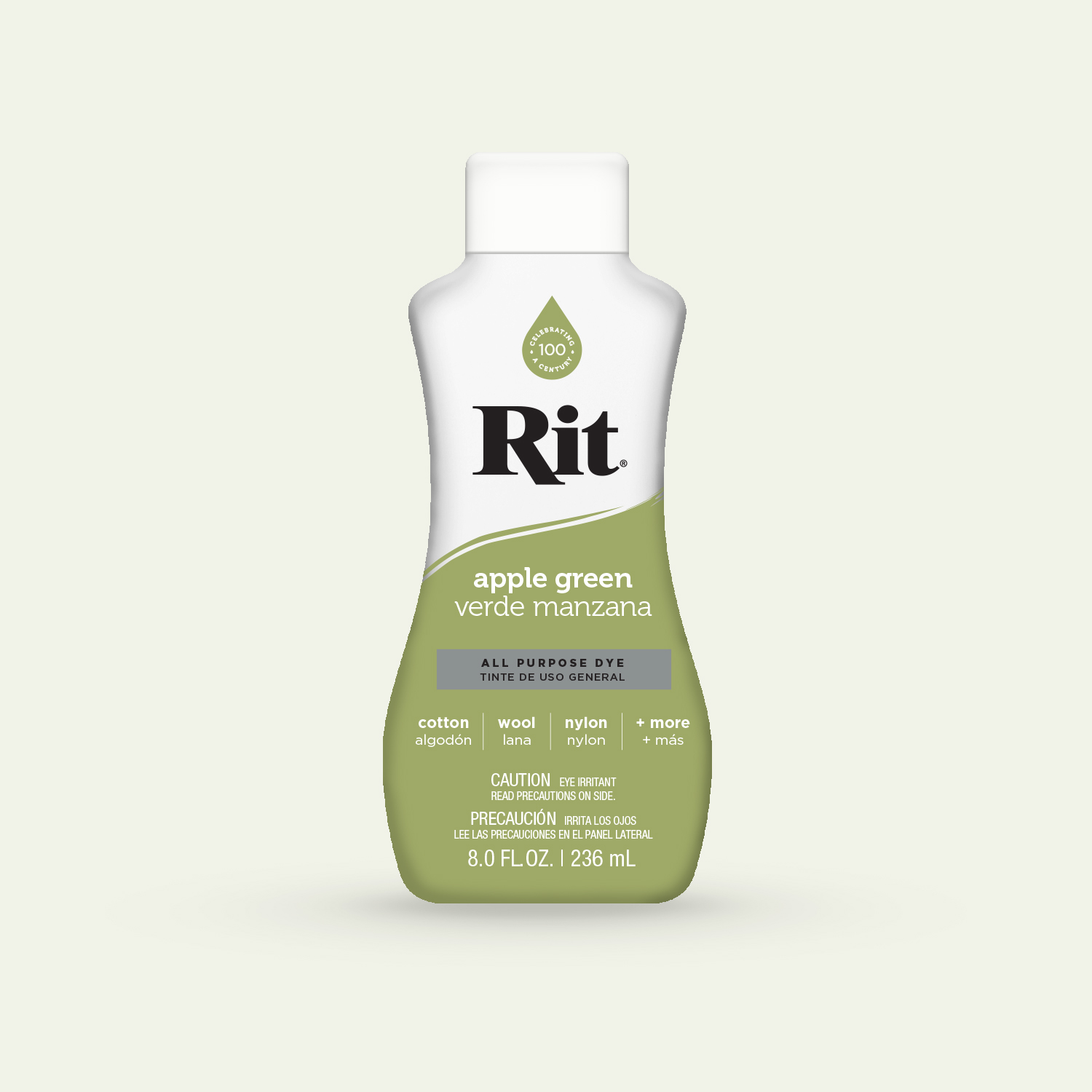 Rit Apple Green, All Purpose Liquid Dye, Fabric Dye