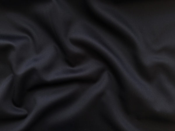 Pima Cotton Sateen - Black