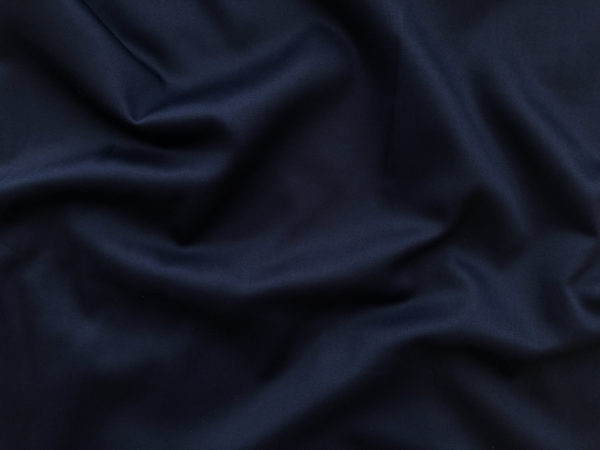 Pima Cotton Sateen - Navy