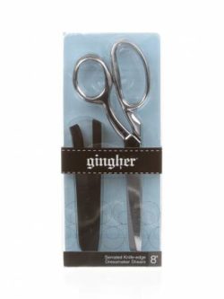 Gingher 8" Serrated/Knife Edge Dressmaker's Shears