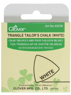Clover Triangle Chalk White