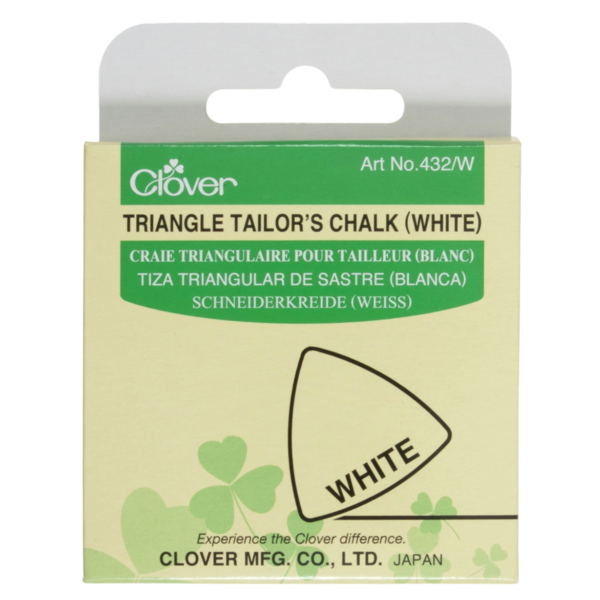 Clover Triangle Chalk White