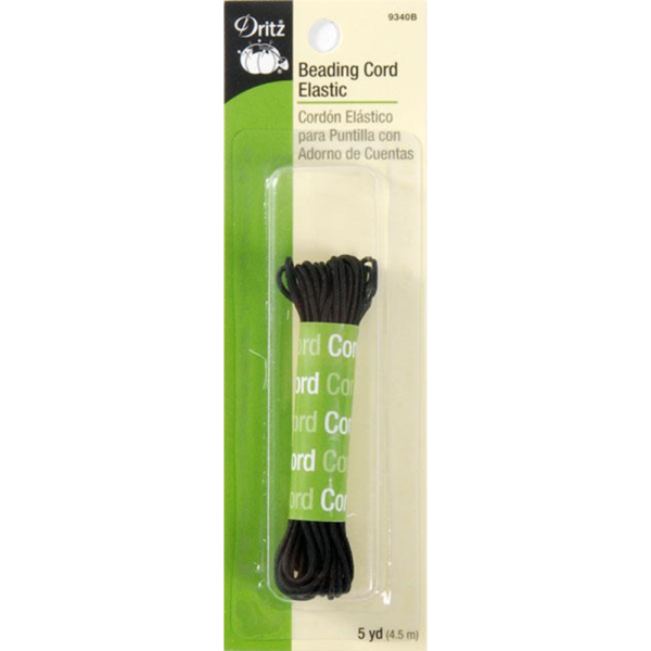 Dritz Beading Cord Elastic - Black