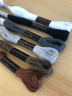 Cosmo Cotton Embroidery Floss 8m Skein - Neutrals