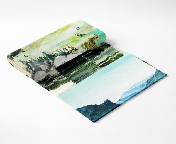 Quilting Cotton - Modern Landscapes Panel - Promised Land