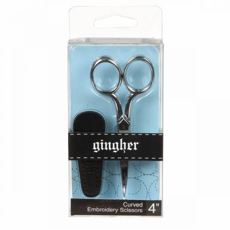 Gingher 4″ Curved Embroidery Scissors