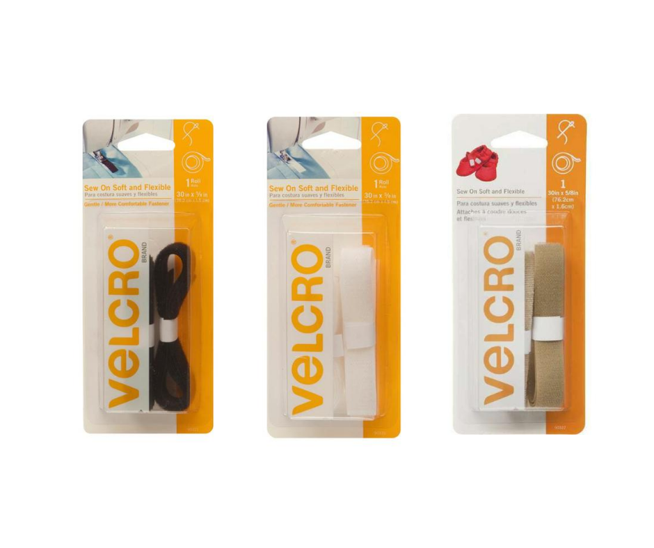 VELCRO® Brand Sew On Soft & Flexible Fasteners