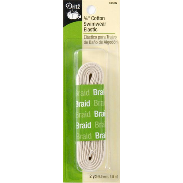 Dritz 3/8" Cotton Swimwear Elastic