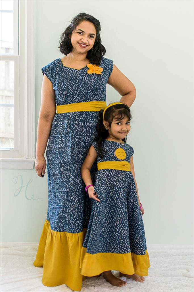 Stonemountain Sewists | Anjori’s Block Print Dress (Times Two!)