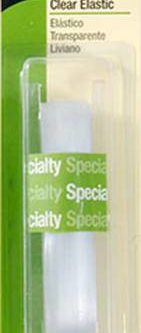 Dritz 3/8" Lightweight Clear Elastic