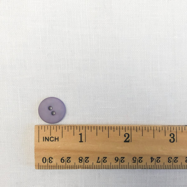 Matte Plastic Button - 23mm