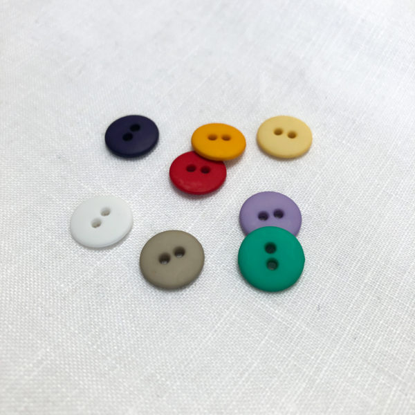 Matte Plastic Button - 23mm