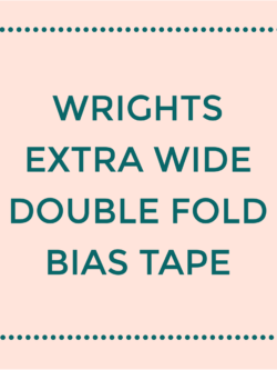 Wrights - Extra Wide Double Fold Bias Tape - 1/2 inch