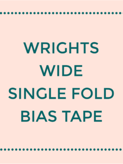 Wrights - Wide Single Fold Bias Tape - 7/8"