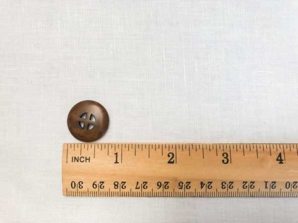 Cross Corozo Buttons - 20mm