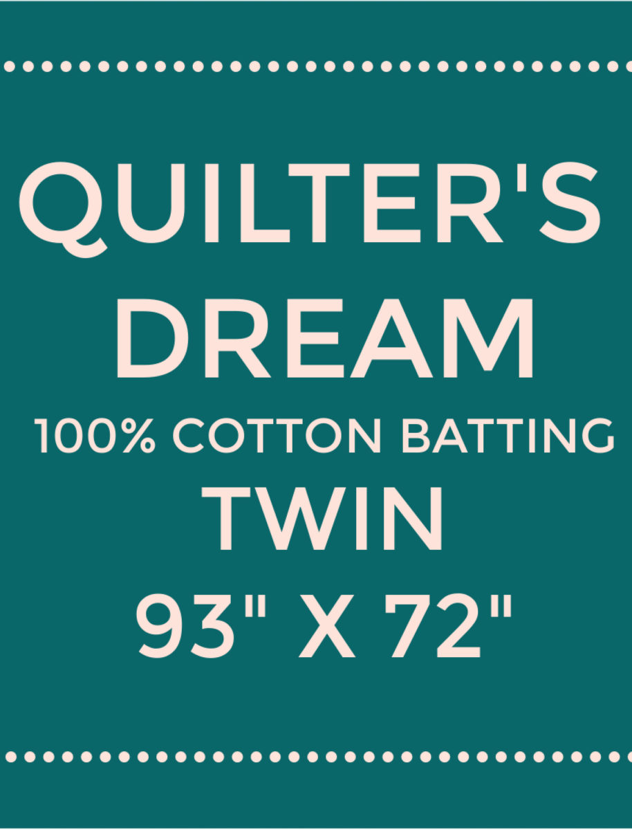 Quilter's Dream Select Natural Cotton Twin Batting