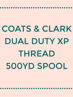 White - Dual Duty XP General Purpose Thread 500yd - Coats