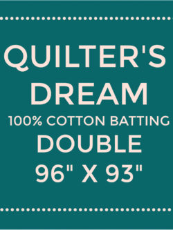Quilters Dream Cotton Batting - Natural Select - Craft 46" x 36"