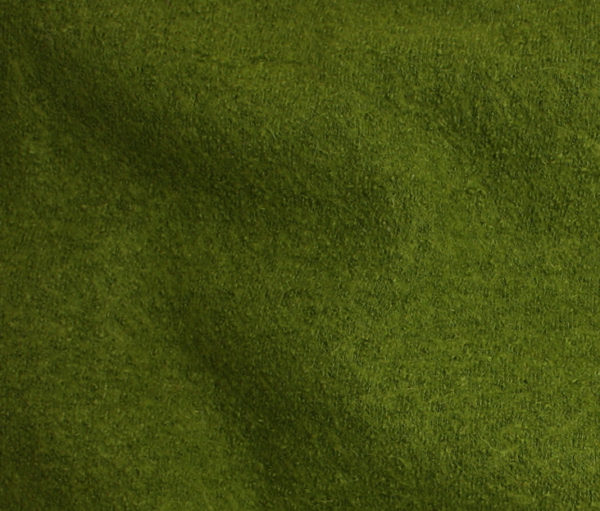 Boiled Wool/Viscose - Leaf Green