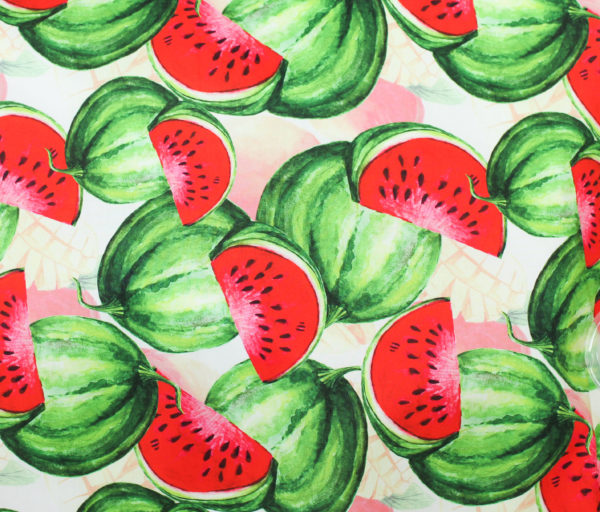 Digital Print Cotton Lawn - Watermelons