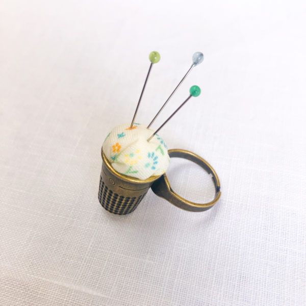 Little House - Pin Cushion Ring