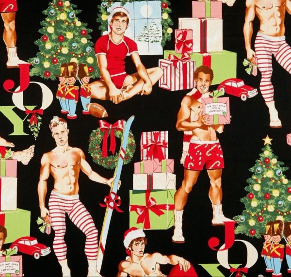 Quilting Cotton - Alexander Henry – All I Want for Christmas – Black