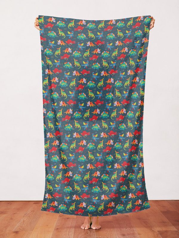 Quilting Cotton - Super Dinos - Dinosaurs - Navy