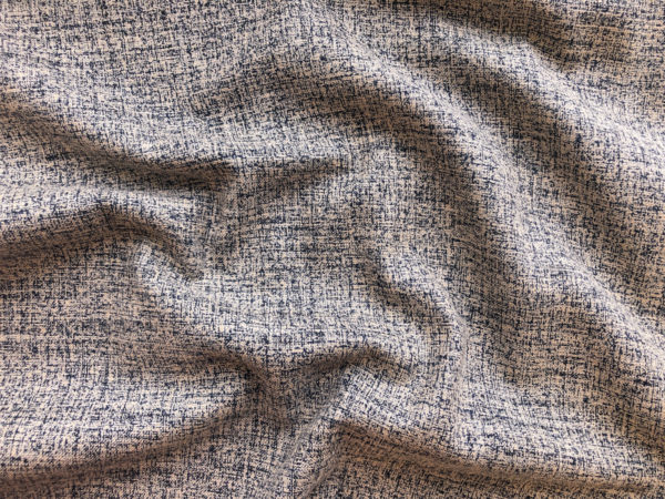 Japanese Textured Cotton - Indigo Traditional - Gamen