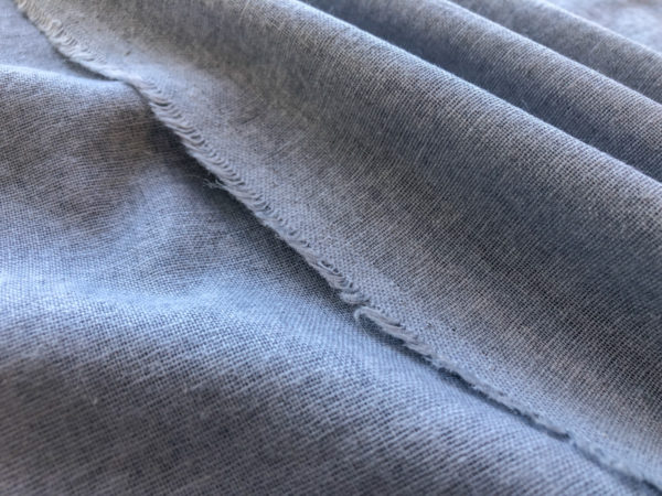 Japanese Open Weave Linen/Cotton - Chambray