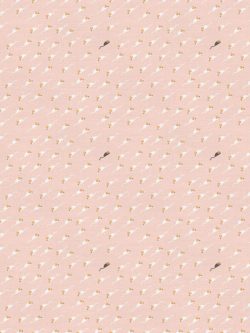 Quilting Cotton - Tails & Whiskers - Mice - Pink