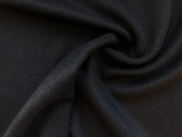 Cashmere Wool Coating - Black