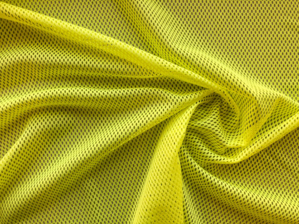 Athletic Mesh - Fluorescent Yellow