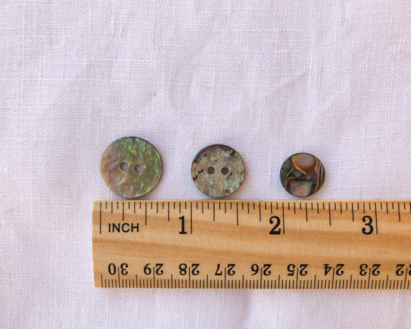 Abalone Shell Buttons