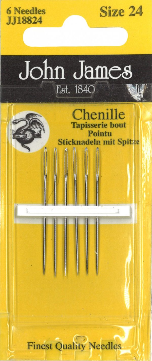 John James Chenille Needles - Size 24