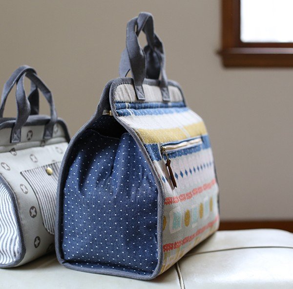 Noodlehead Maker's Tote - Stonemountain & Daughter Fabrics