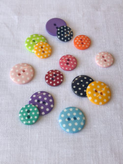 Polka Dot Buttons