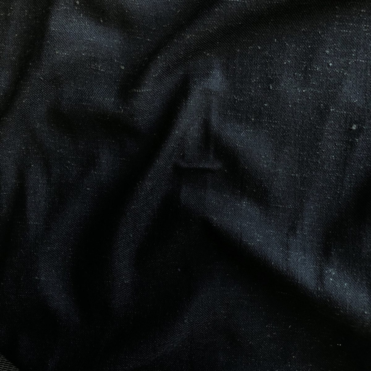Japanese Yarn Dyed Twill - Black - Stonemountain & Daughter Fabrics
