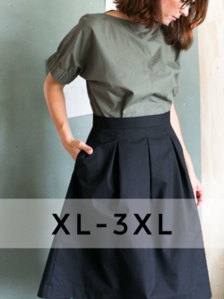 The Assembly Line Three Pleat Skirt XL-3XL
