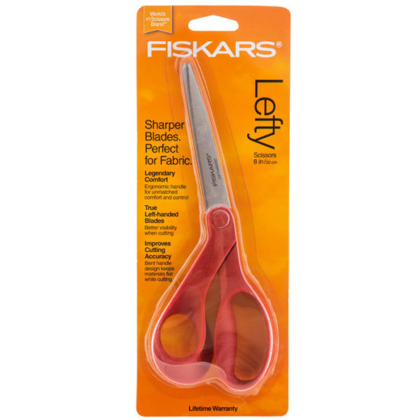 Fiskars Left-Handed Scissors - 8"