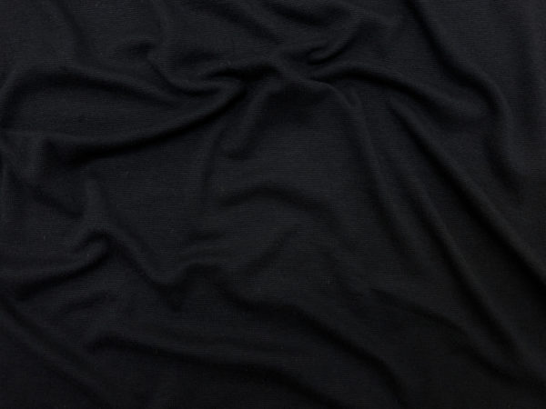 Bamboo/Merino Wool Jersey - Black