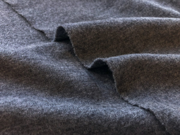 Italian 100% Wool Jersey - Smoke