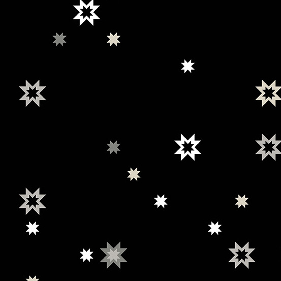 Quilting Cotton - Stealth - North Star - Moonless - Stonemountain ...