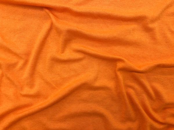 Bamboo/Merino Wool Jersey - Clementine