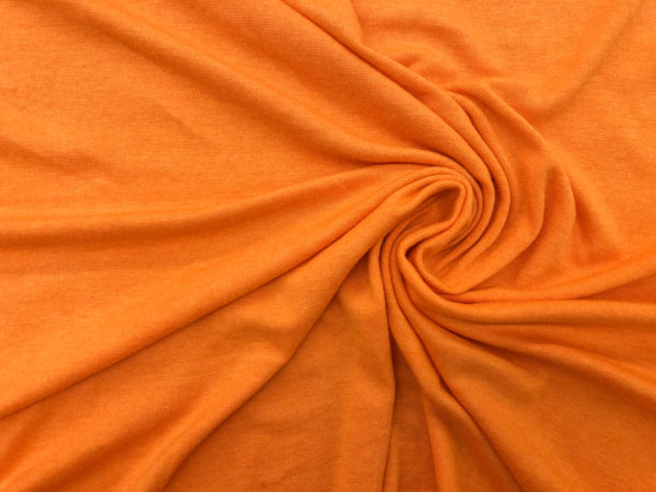 Bamboo/Merino Wool Jersey - Clementine