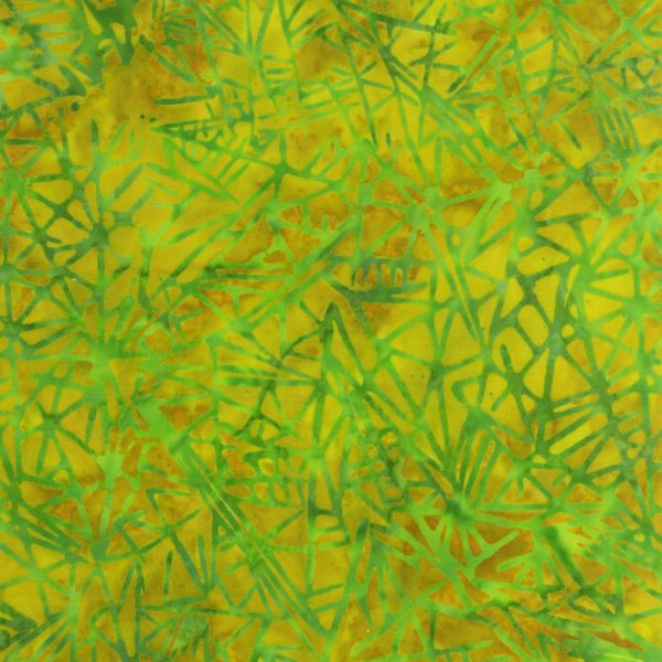 Cotton Batik -  Cross - Green