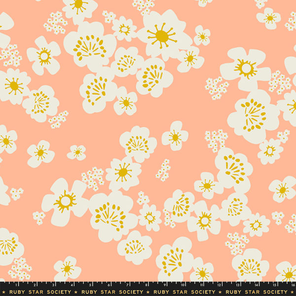 Whatnot - 108" Wide Cotton Sateen - Peach