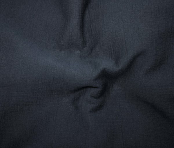 Textured Cotton/Nylon Double Cloth - Navy